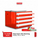 Meja Kasir Minimarket Shelving Standard